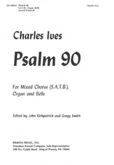 Psalm 90 SATB choral sheet music cover